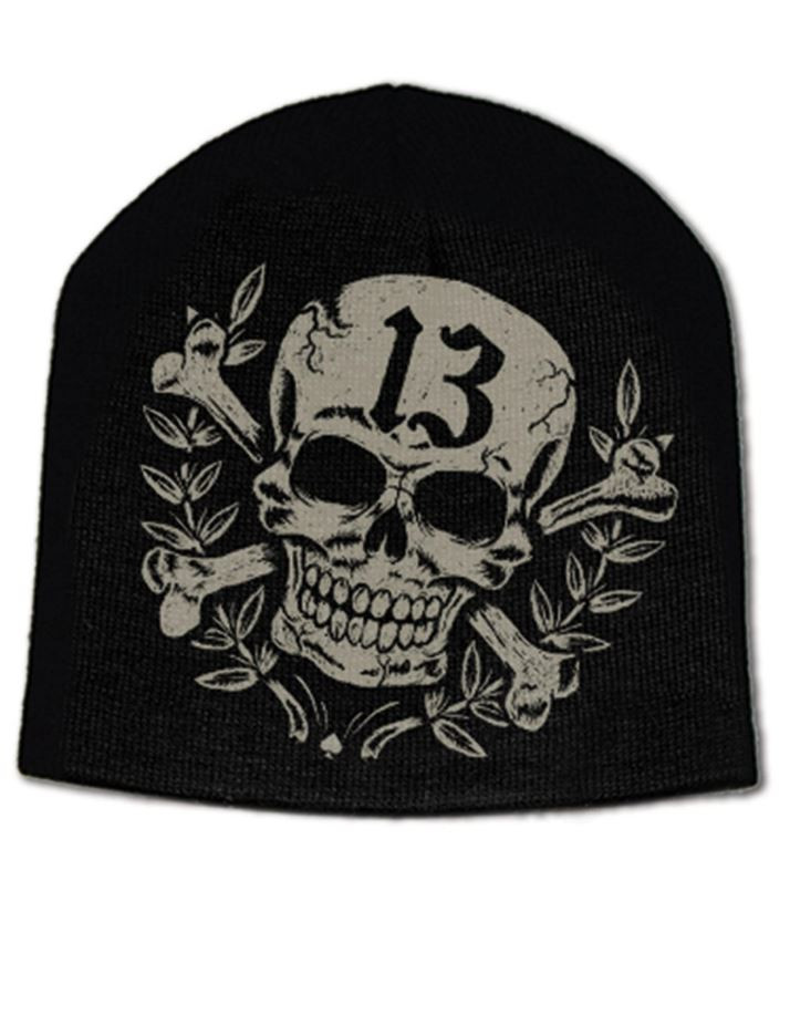 Lucky 13, Triumph Beanie - Riders Biker 