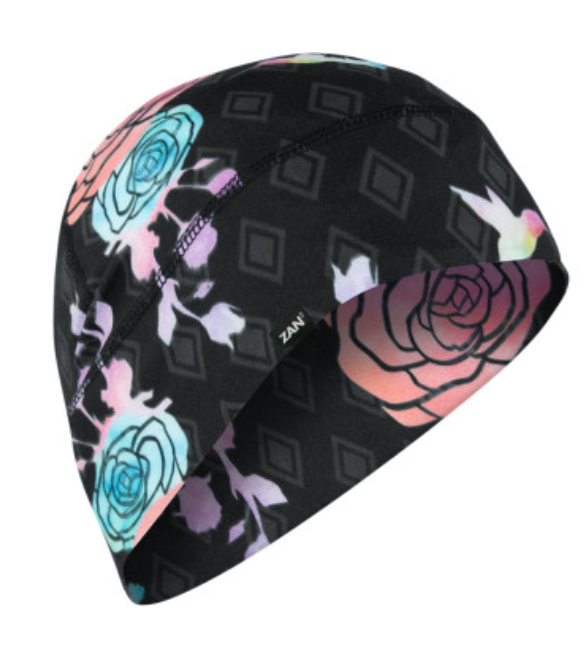 Helmet Liner/Beanie Iridescent Floral SportFlex® Series Riders Biker