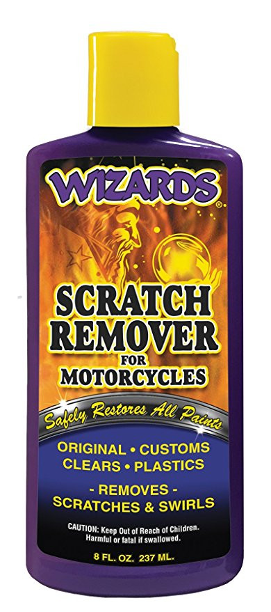 WIZARDS SCRATCH REMOVER CLEAR & PLASTIC Riders Biker Supply