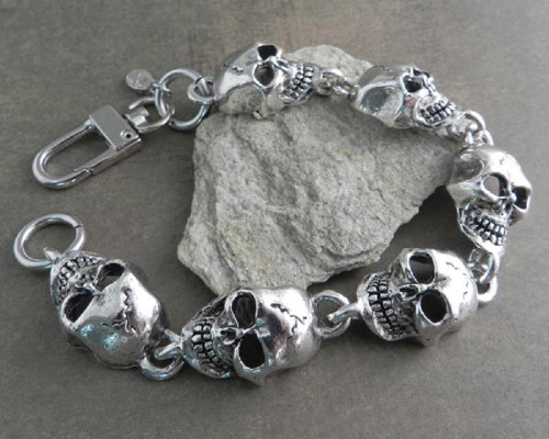 Bracelet, Monster Skull Chain