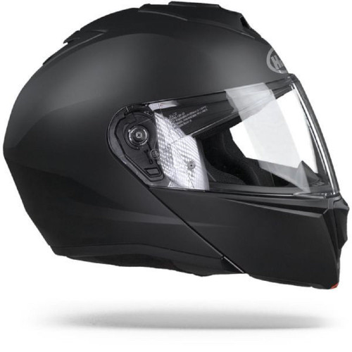 HJC i90 MODULAR MATTE BLACK HELMET with Ultra Big 4X and 5X