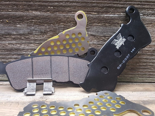 BRAKES XL SPORTSTER FRONT 14-17 SINTERED PAD 41300004 TWIN POWER 