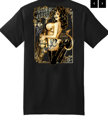 The OLD SPARKY Men's Tee By Lucky 13