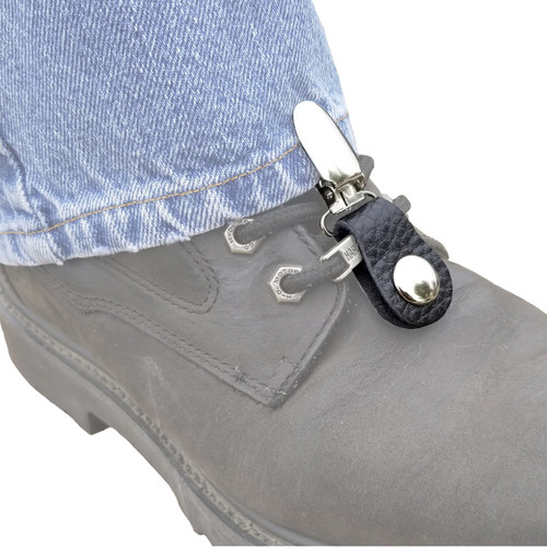 horse rider pants leg clamps straps clips holder boot stirrups