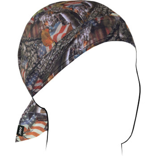 Flydanna® SportFlex®Woodland Camo Tie Dye Biker Headwrap - Riders