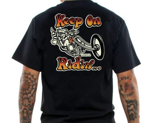 KEEP ON RIDIN' Short Sleeve Men's Tee