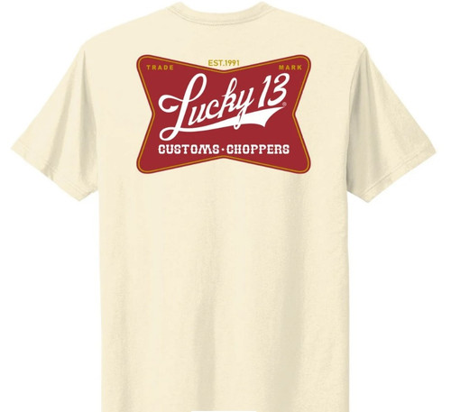 Custom Life Tee Natural By Lucky 13