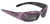 Chix Rally Eyewear Gradient Smoke Lens, Purple Frame