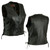 Women's 'Swift' Leather Vest w/ Side Laces