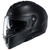 HJC i90 MODULAR MATTE BLACK HELMET with Ultra Big 4X and 5X Options