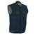 Blue Denim/Leather Combo Club Style Vest 