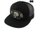 Lucky 13 Dead Skull Snapback Trucker Cap - Black