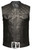 MENS PREMIUM BLACK DIAMOND STITCH CLUB VEST By Riders