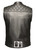 MENS PREMIUM BLACK DIAMOND STITCH CLUB VEST By Riders