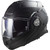 LS2 Advant X Solid Matte Black 180 degree Modular Motorcycle Helmet