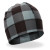 Grey Plaid Helmet Liner
