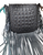 Genuine Leather Tooled Collection Fringe Crossbody Clip Purse with Strap