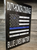 Thin Blue Line Tin Sign 8x12