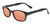 Original KD's Biker Eyewear - Orange Lens Black Frame