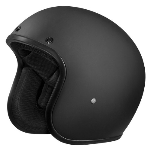 D.O.T. Daytona Cruiser - Dull Black Helmet Xs