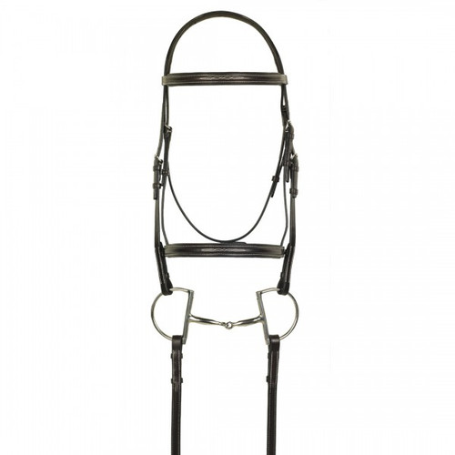 Aramas® Fancy Square Raised Padded Bridle with Fancy Lace Reins