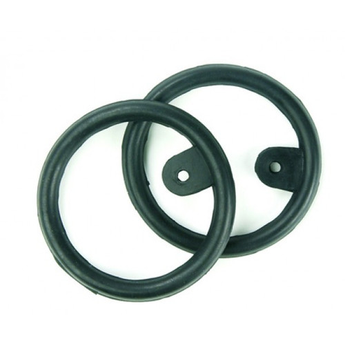 Eco Pure Peacock Rubber Rings with Tabs