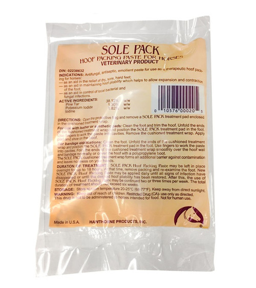 Hawthorne Sole Pack® Hoof Packing Paste