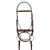 HK Americana Raised Padded Event Bridle with Flash and Web Reins