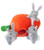 Zippy Burrow™ Bunny Plush Dog Toy