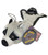 Steel Dog Bumpie Baby Raccoon with Ball & Rope