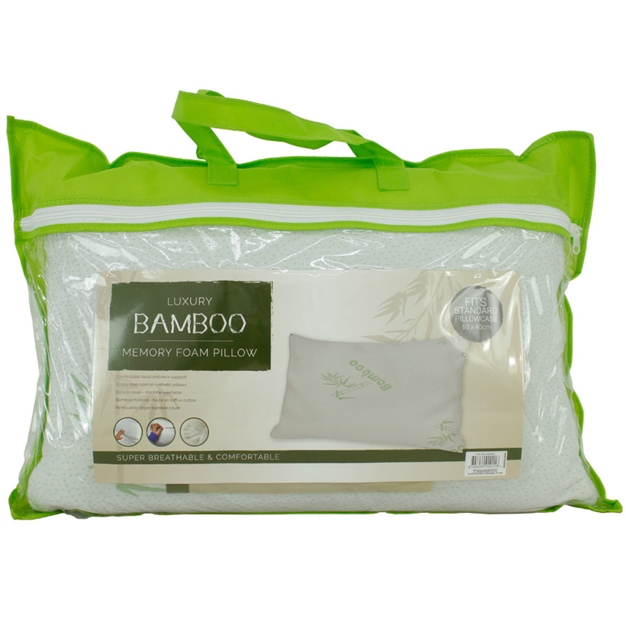 Bamboo Memory Foam Pillow Prices Plus