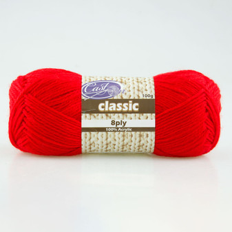 Cast On Classic 8ply Fire - 10 pack | Prices Plus