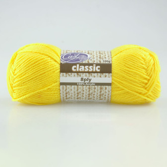 Cast On Classic 8ply Daffodil - 10 pack | Prices Plus