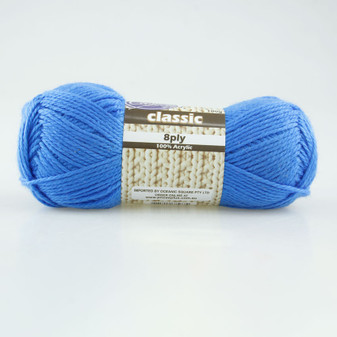 Cast On Classic 8ply Grecian Blue - 10 pack | Prices Plus