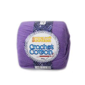 Crochet Cotton Jacaranda 50g - 10 Pack | Prices Plus