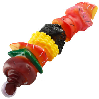 Ruckus & Co Kebab Dog Squeaky Toy | Prices Plus