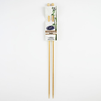 Cast On Bamboo Knitting Needles 35cm - 4.0mm | Prices Plus