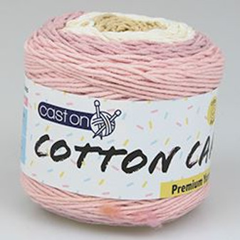 Cast On Cotton Cake Yarn 100G Natural Earth - 6 Pack