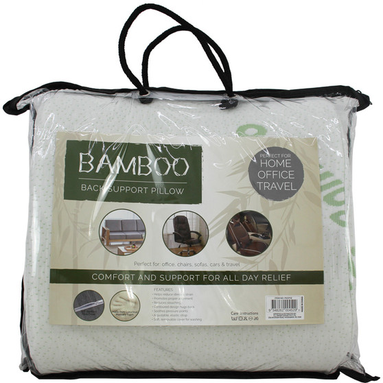 Bamboo Back Support Pillow | Prices Plus