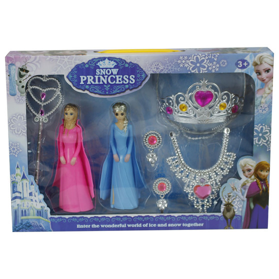 Snow Princess Dolls and Crown Set  | Prices Plus
