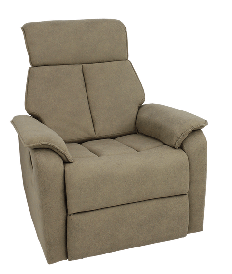 Home Storage & Living Emily Sofa Recliner / Swivel 1 Seater - Beige | Prices Plus