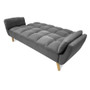 Home Storage & Living Claire 3 Seater Sofa Bed - Grey | Prices Plus