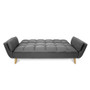 Home Storage & Living Claire 3 Seater Sofa Bed - Grey | Prices Plus