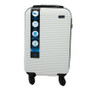 ABS Suitcase 50cm - White | Prices Plus