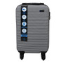 ABS Suitcase 50cm - Silver | Prices Plus