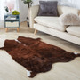 Brown Faux Cow Rug | Prices Plus