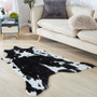 Black & White Faux Cow Rug | Prices Plus