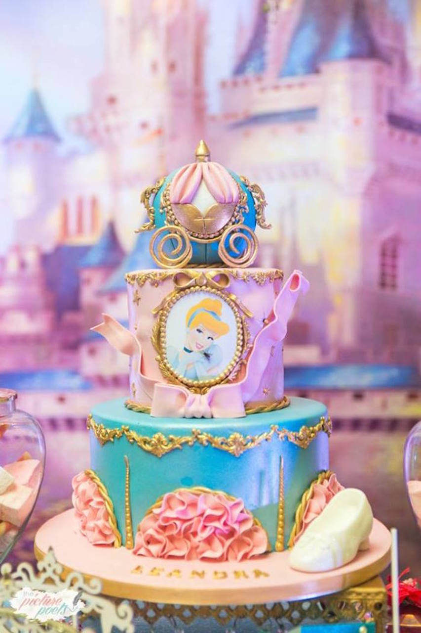 27+ Beautiful Image of Cinderella Birthday Cake - davemelillo.com | Pastel  de cenicienta, Tortas temáticas, Tortas de cenicienta