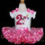 Minnie Mouse birthday tutu outfit-2nd birthday tutu outfit, ribbon trim tutu