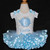 1st Birthday Outfit Princess - Blue and Silver Cinderella princess-birthday-tutu-set-custom-birthday-outfits-girl-birthday-outfit-ideas